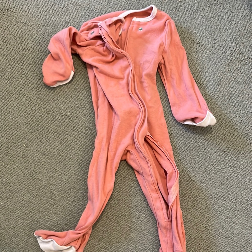6-9 month pink onesie